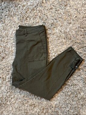 J. Jill Olive Cargo Pull-On Pants